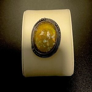 Amolite Brooch